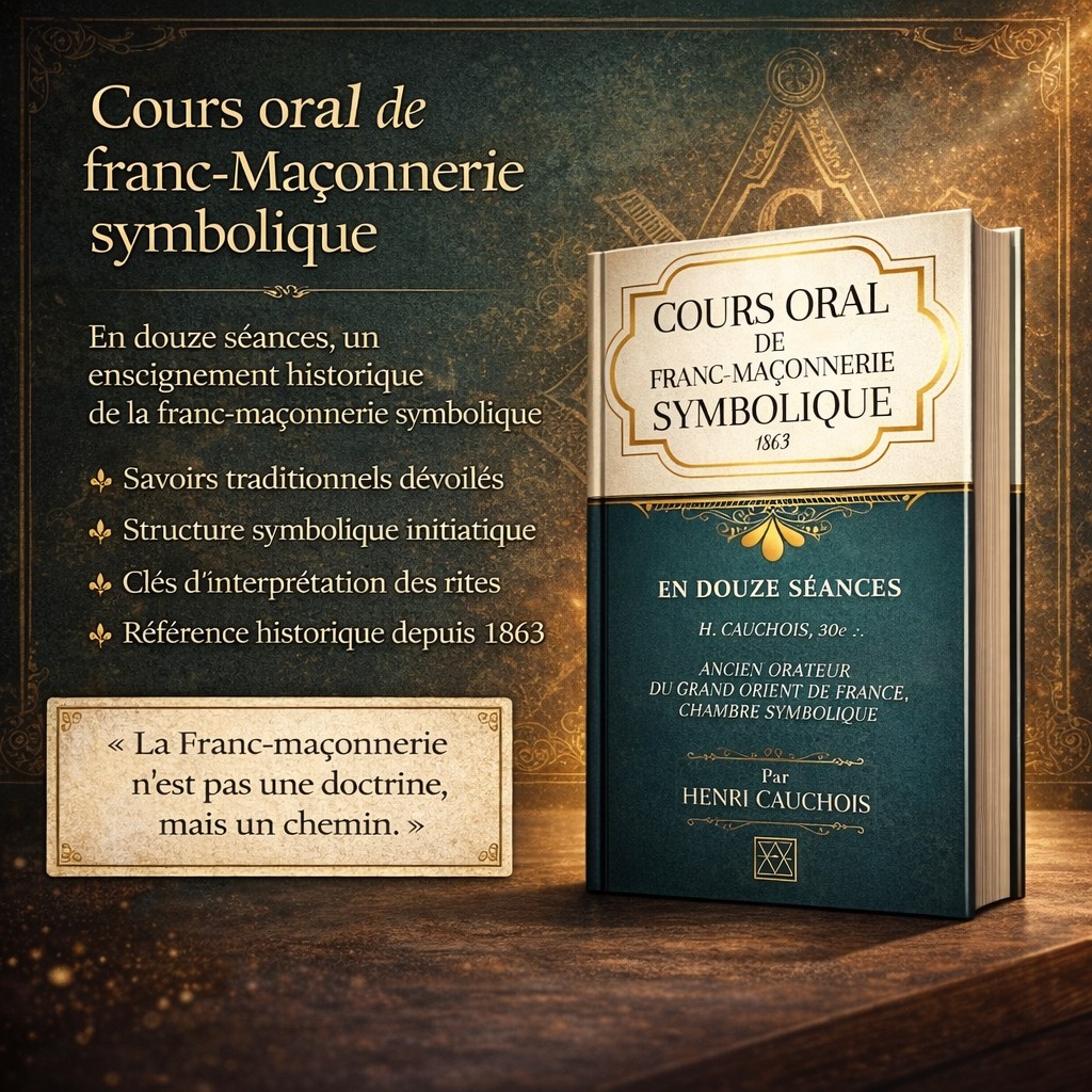 Cours oral de franc-maçonnerie symbolique (En douze séances)