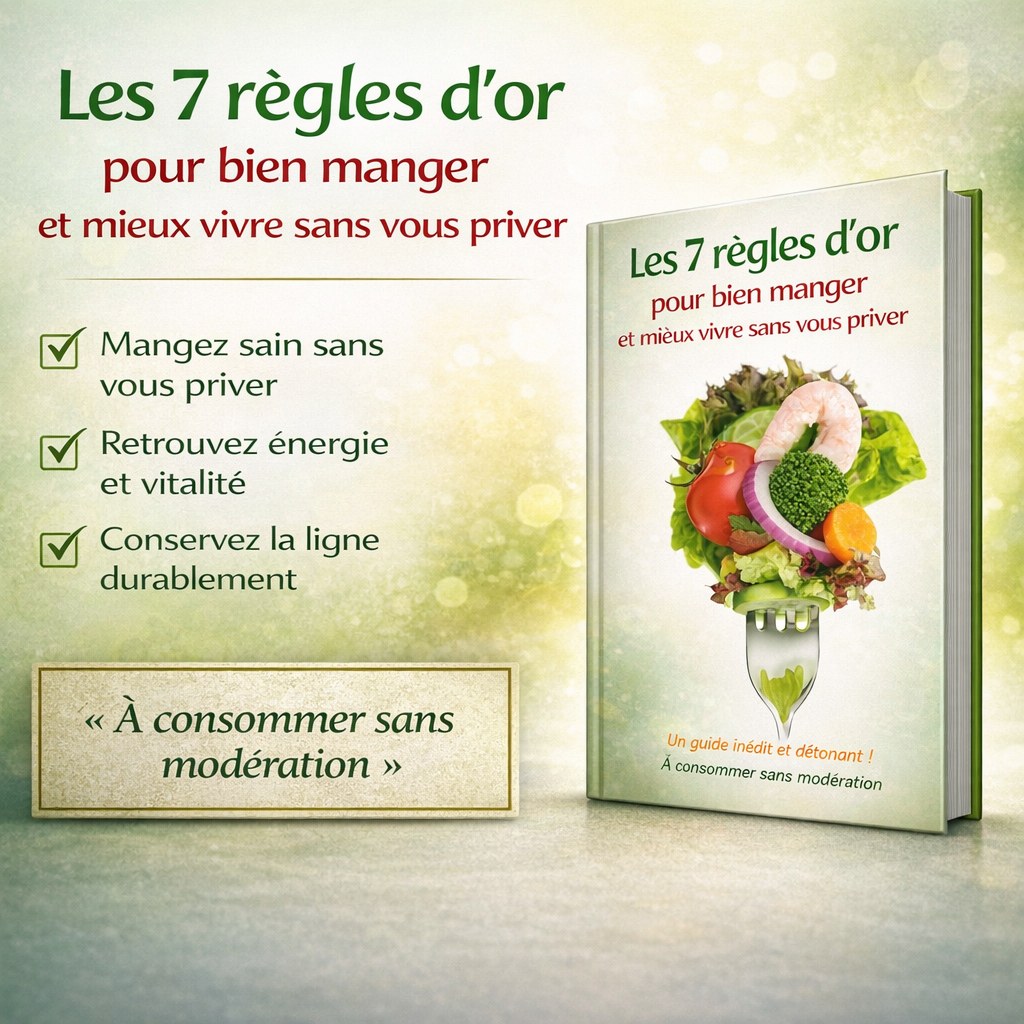 Les 7 règles d’or pour bien manger et mieux vivre sans vous priver