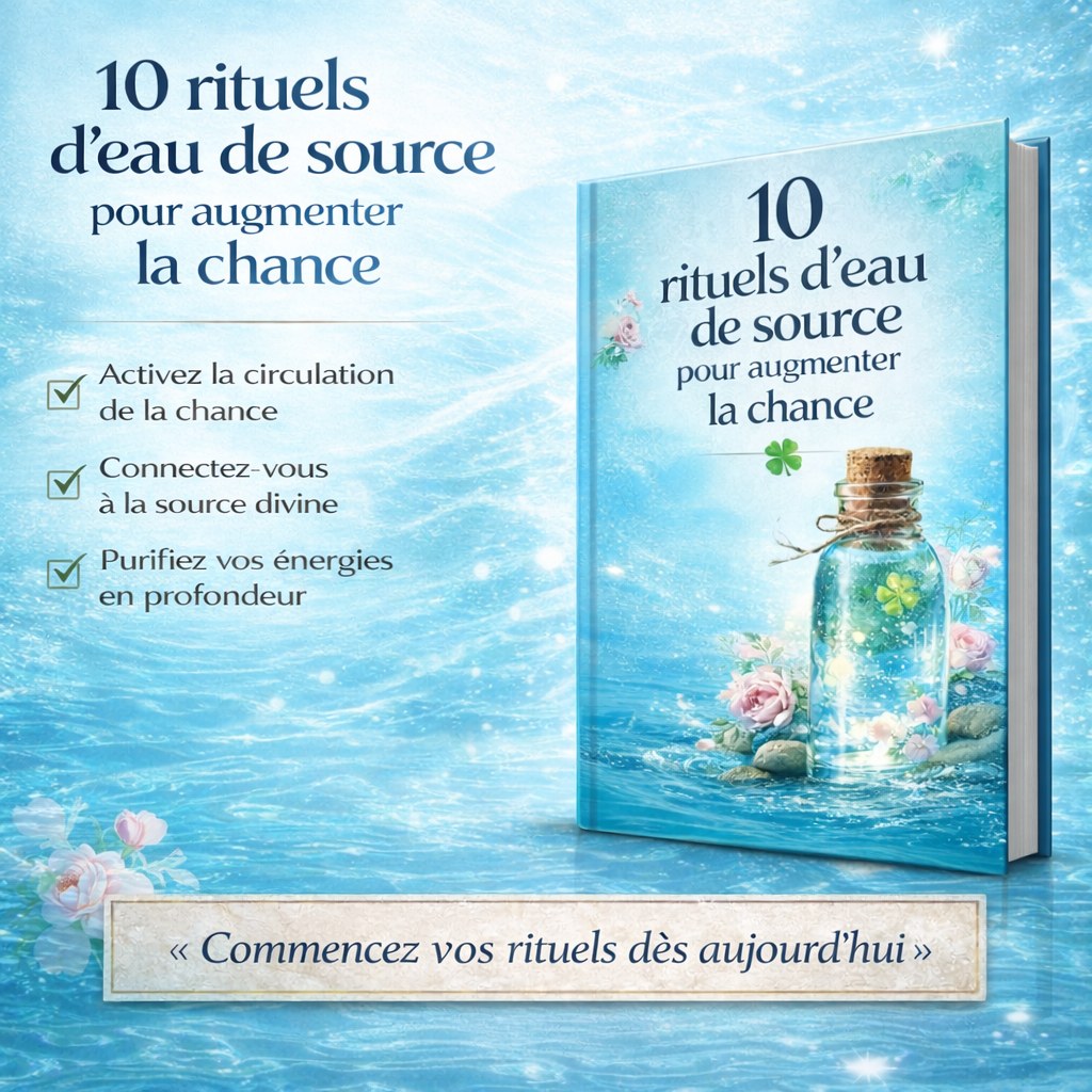 10 rituels d’eau de source pour augmenter la chance