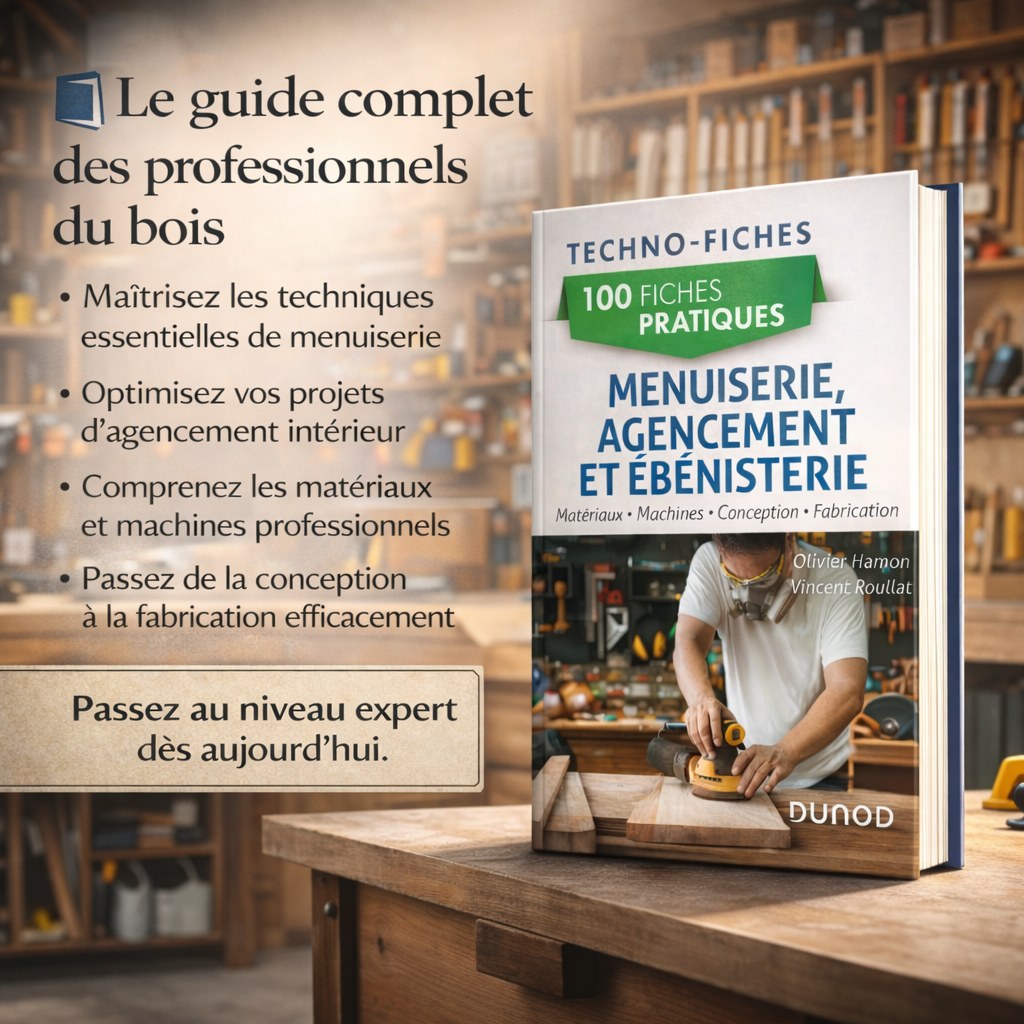 100 fiches pratiques de menuiserie, agencement et ébénisterie