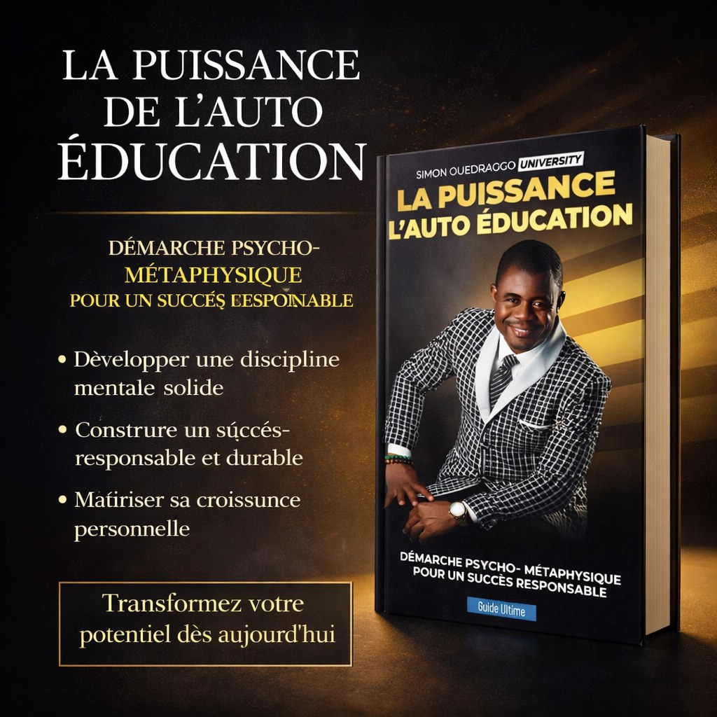 La puissance de l’auto-éducation : Méthode psychometaphysique infaillible pour un succès responsable (Guide Ultime)