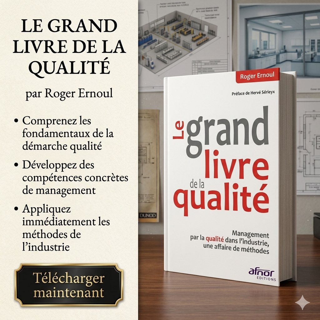 Le grand livre de la qualité : Management par la qualité dans l'industrie, une affaire de méthodes