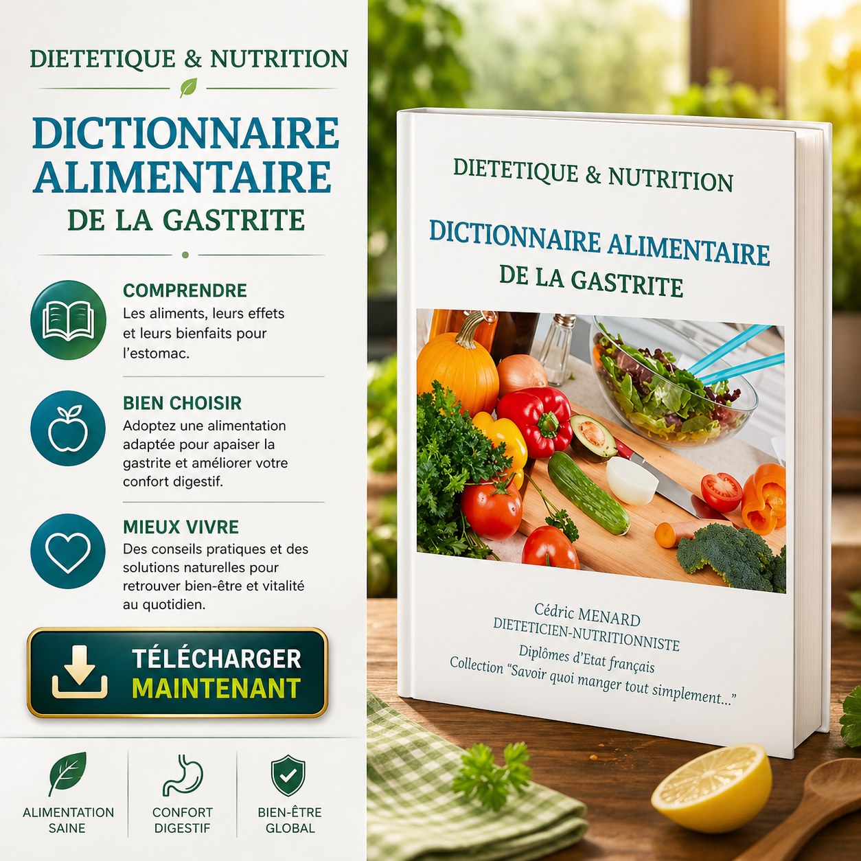 Dictionnaire alimentaire de la gastrite