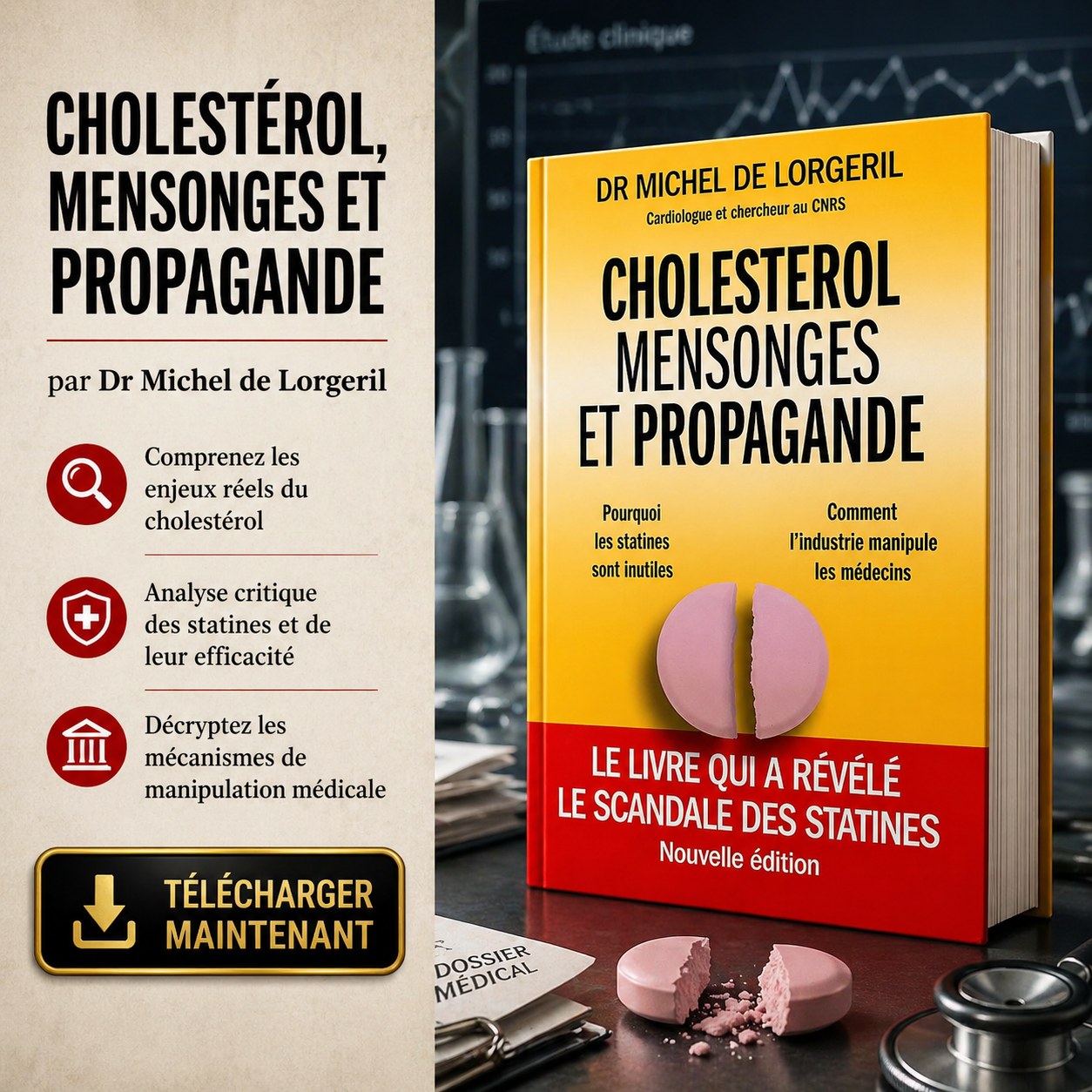 Cholestérol, mensonges et propagande