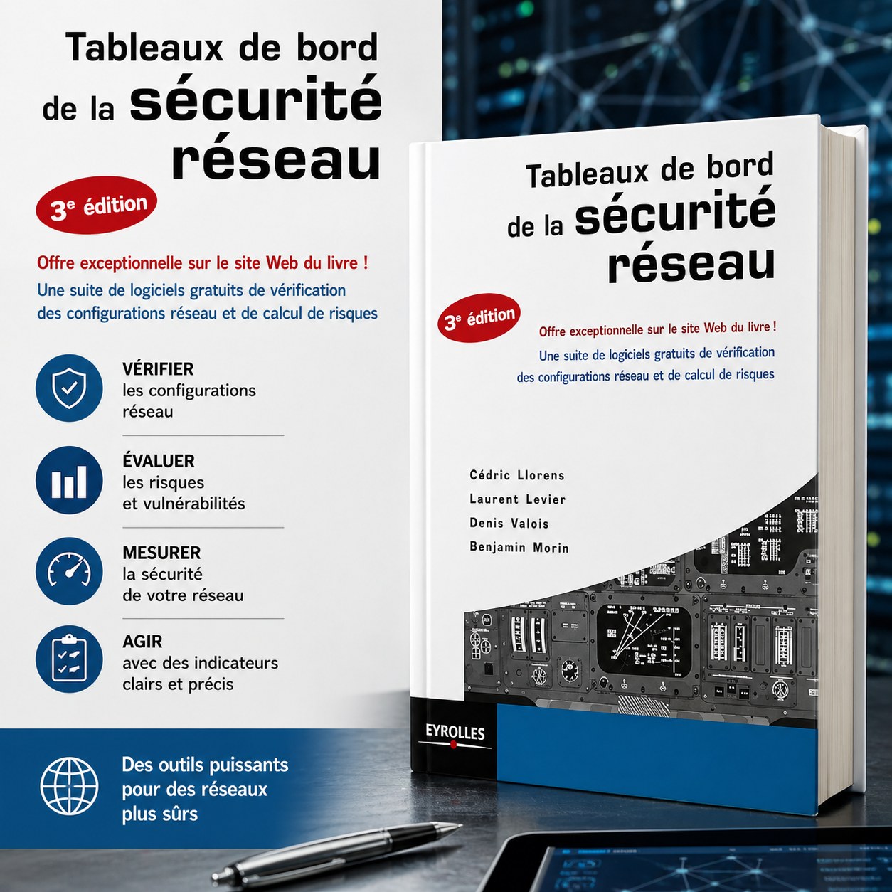 Tableaux de bord de la sécurité réseau