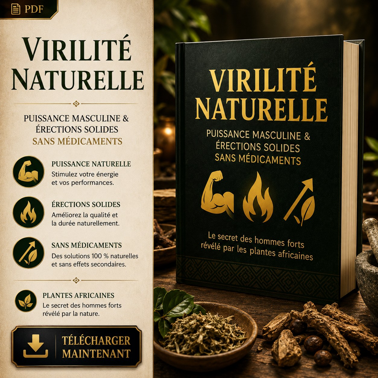 Virilité Naturelle : Les Secrets Africains pour une Érection Puissante et une Libido de Feu