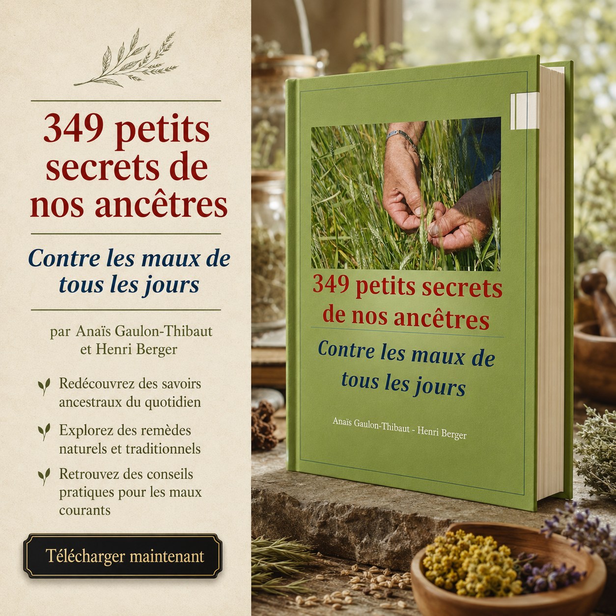 Les 349 secrets de nos ancêtres contre les maux de tous les jours