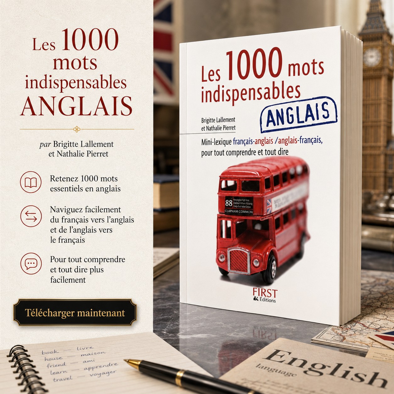 Les 1000 mots indispensables en anglais