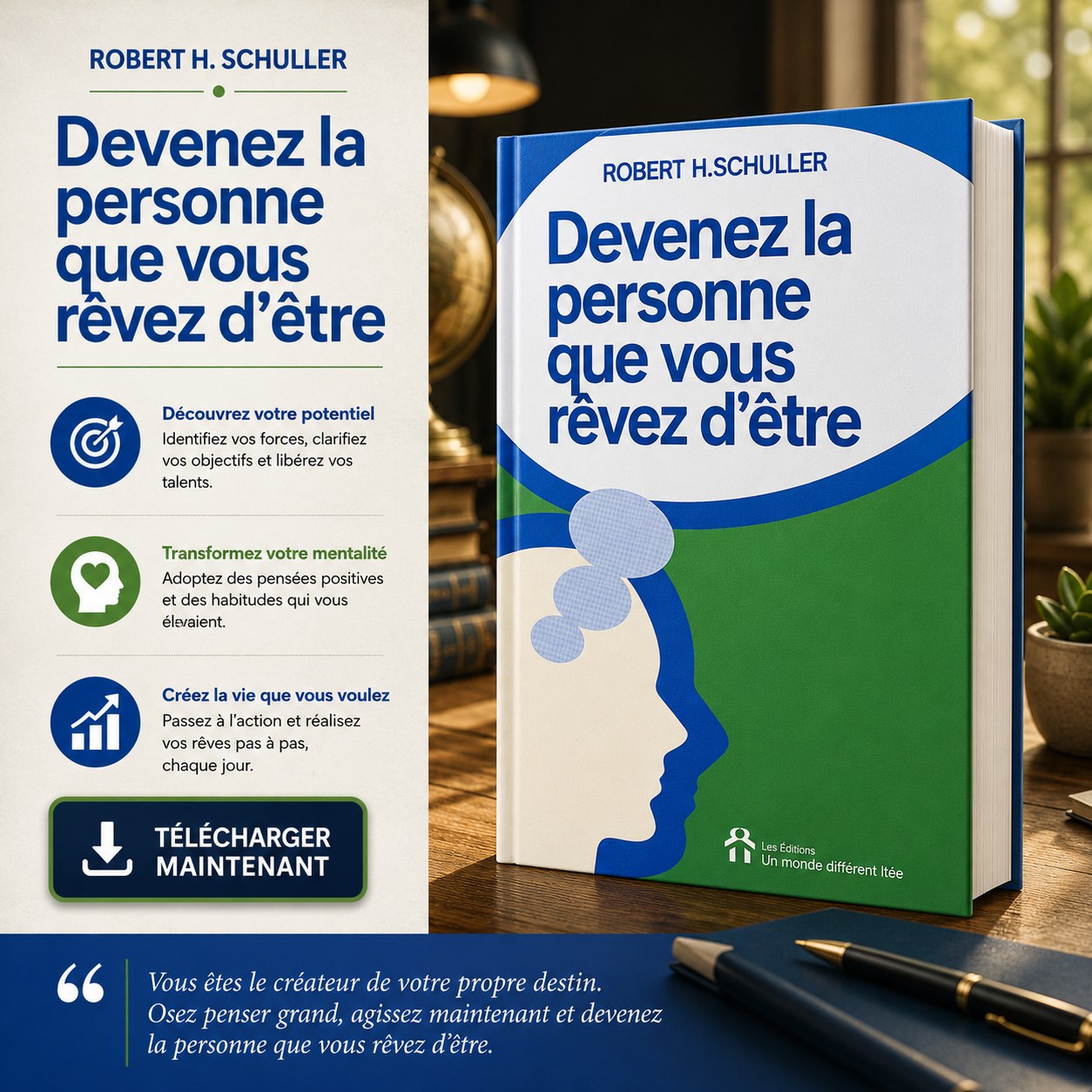Devenez la personne que vous rêvez d'être