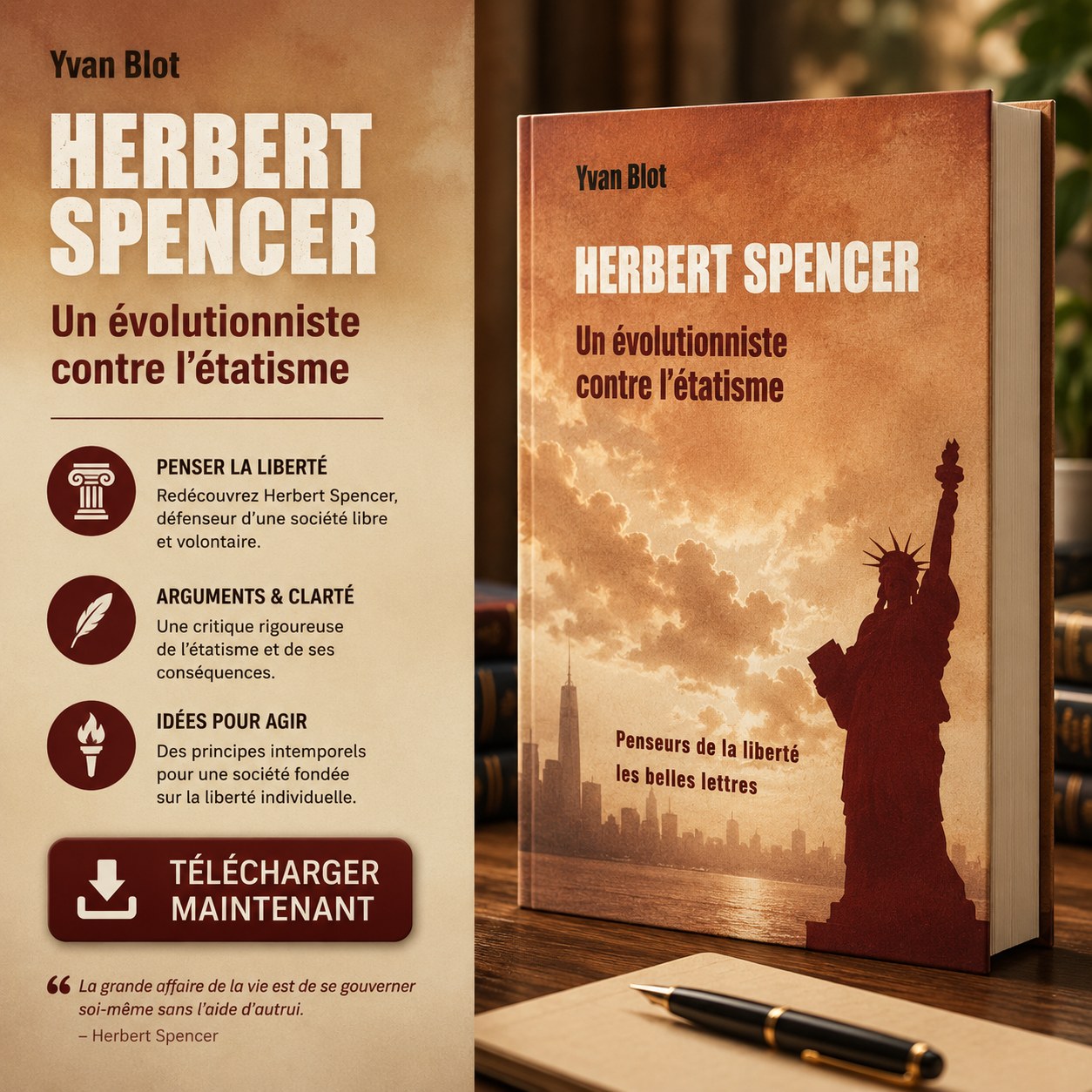 Herbert Spencer : un évolutionniste contre l'étatisme