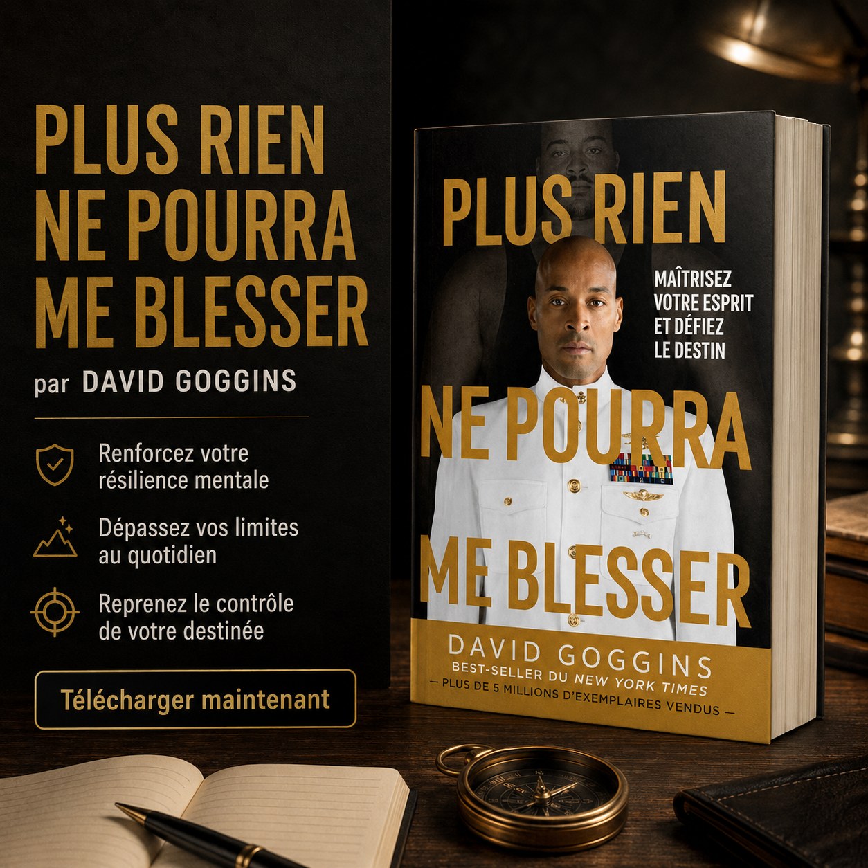 Plus rien ne pourra me blesser: Maîtrisez votre esprit et défiez le destin