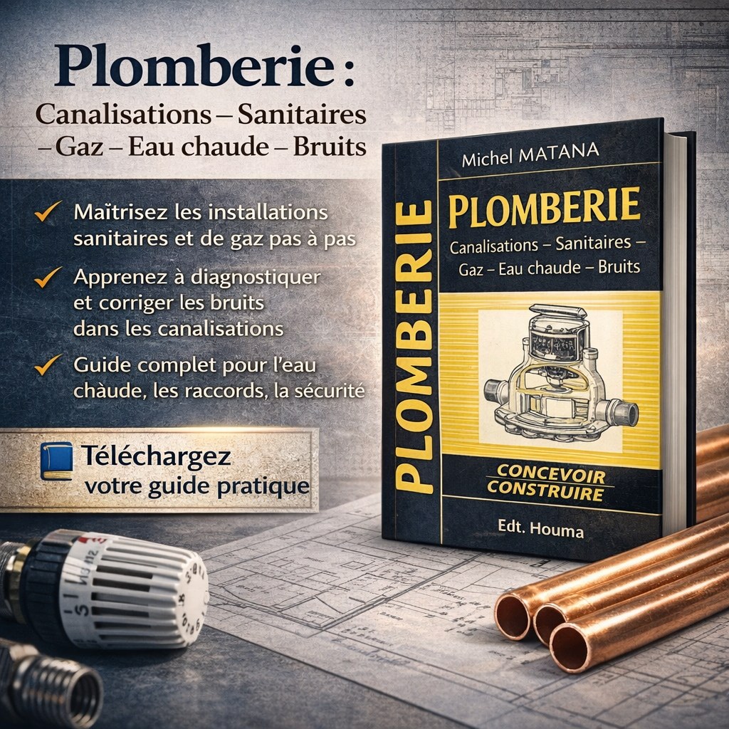 Plomberie : Canalisations – Sanitaires – Gaz – Eau chaude – Bruits