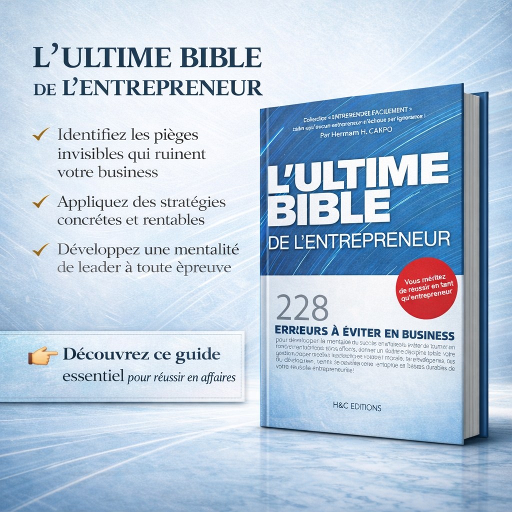 L’Ultime Bible de l’Entrepreneur – 228 erreurs à éviter en business