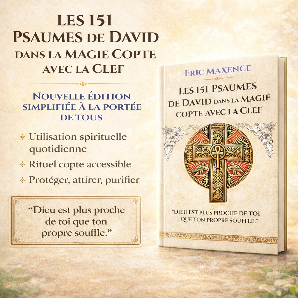 Les 151 psaumes de David dans la magie copte avec la clef