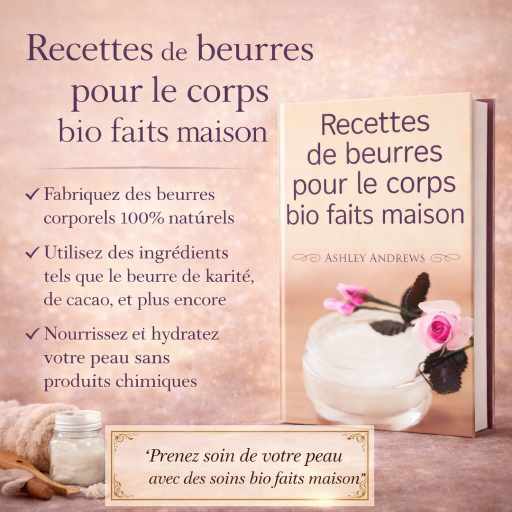 Recettes de beurres pour le corps bio faits maison