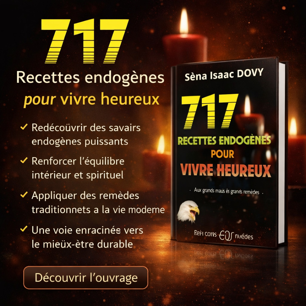 717 recettes endogènes pour vivre heureux