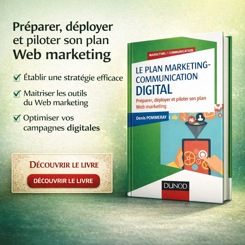 Le plan marketing-communication digital : Préparer, déployer et piloter son plan Web marketing