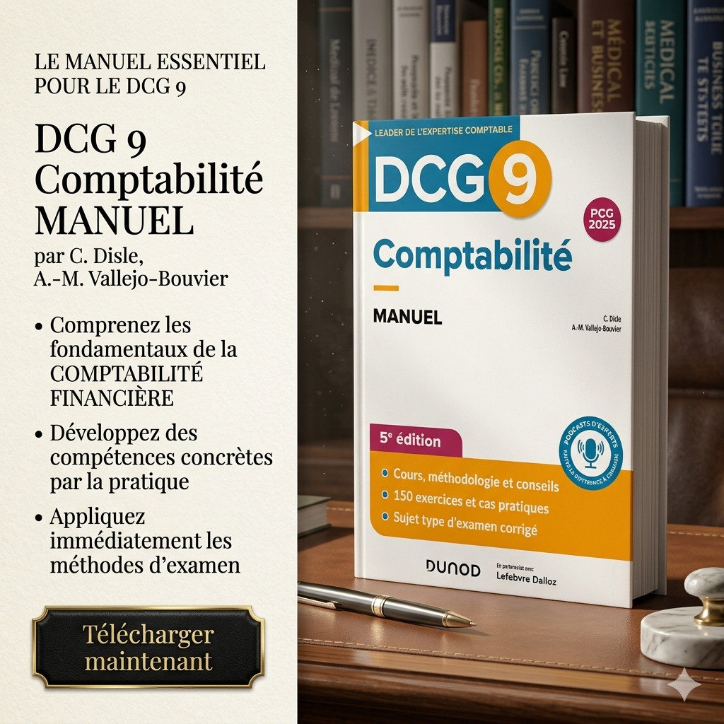 DCG 9 - Comptabilité : Manuel