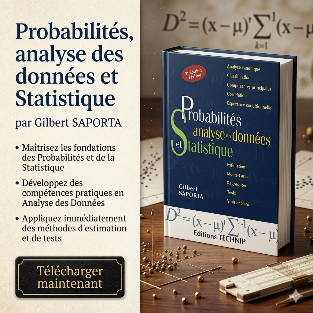 Probabilités, analyse des données et statistique