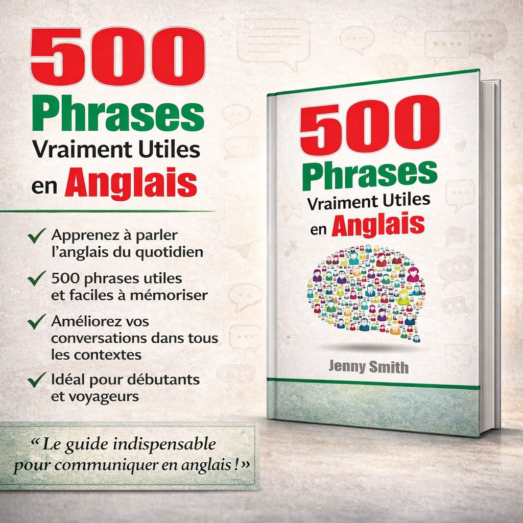 500 Phrases Vraiment Utiles en Anglais — Du Niveau Intermédiaire à Avancé