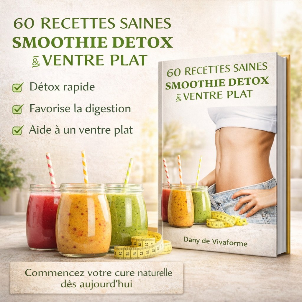 60 recettes saines smoothie détox et ventre plat