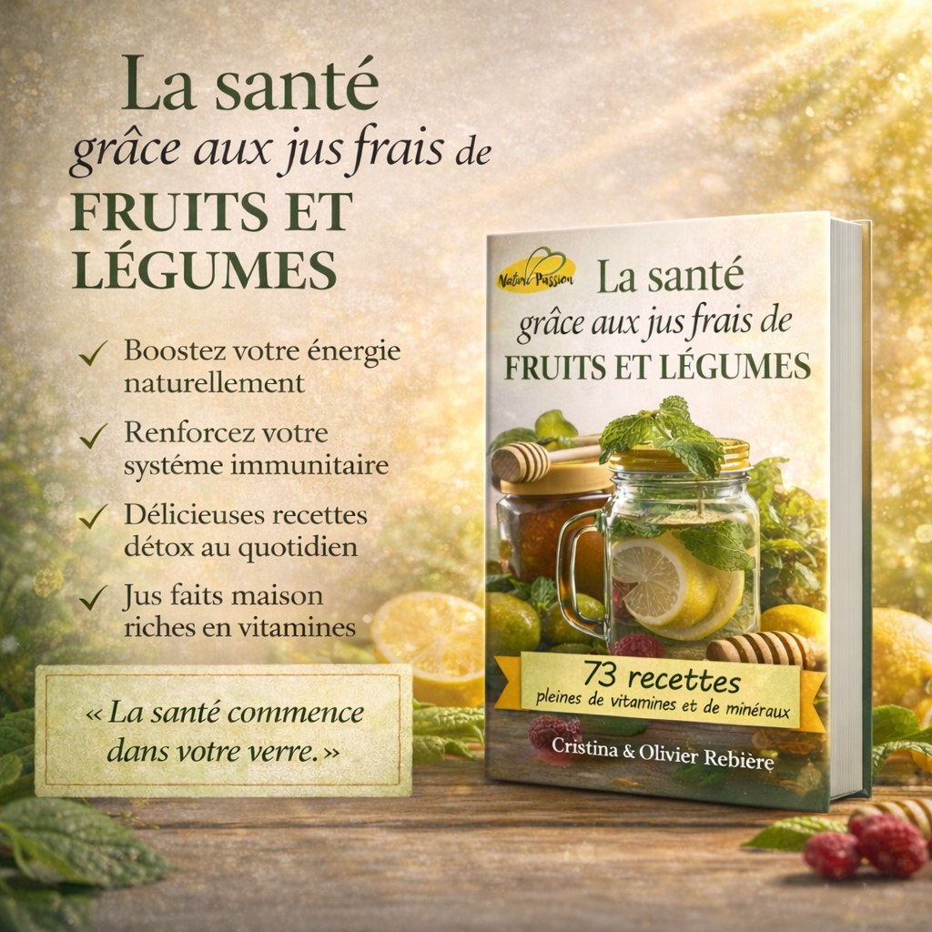 La santé grâce aux jus frais de fruits et légumes – 73 recettes pleines de vitamines et de minéraux