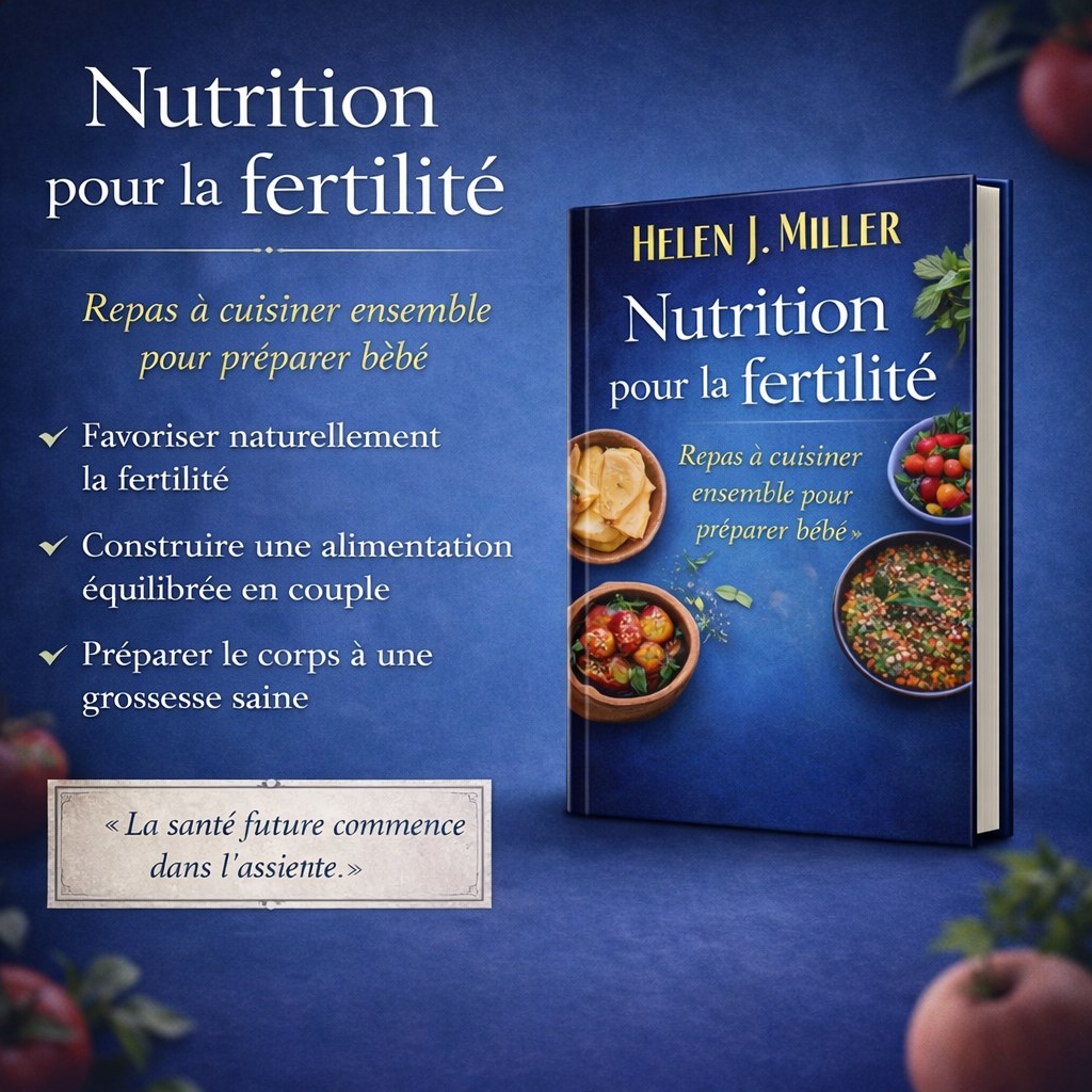 Nutrition pour la fertilité – (Repas à cuisiner ensemble pour préparer bébé)