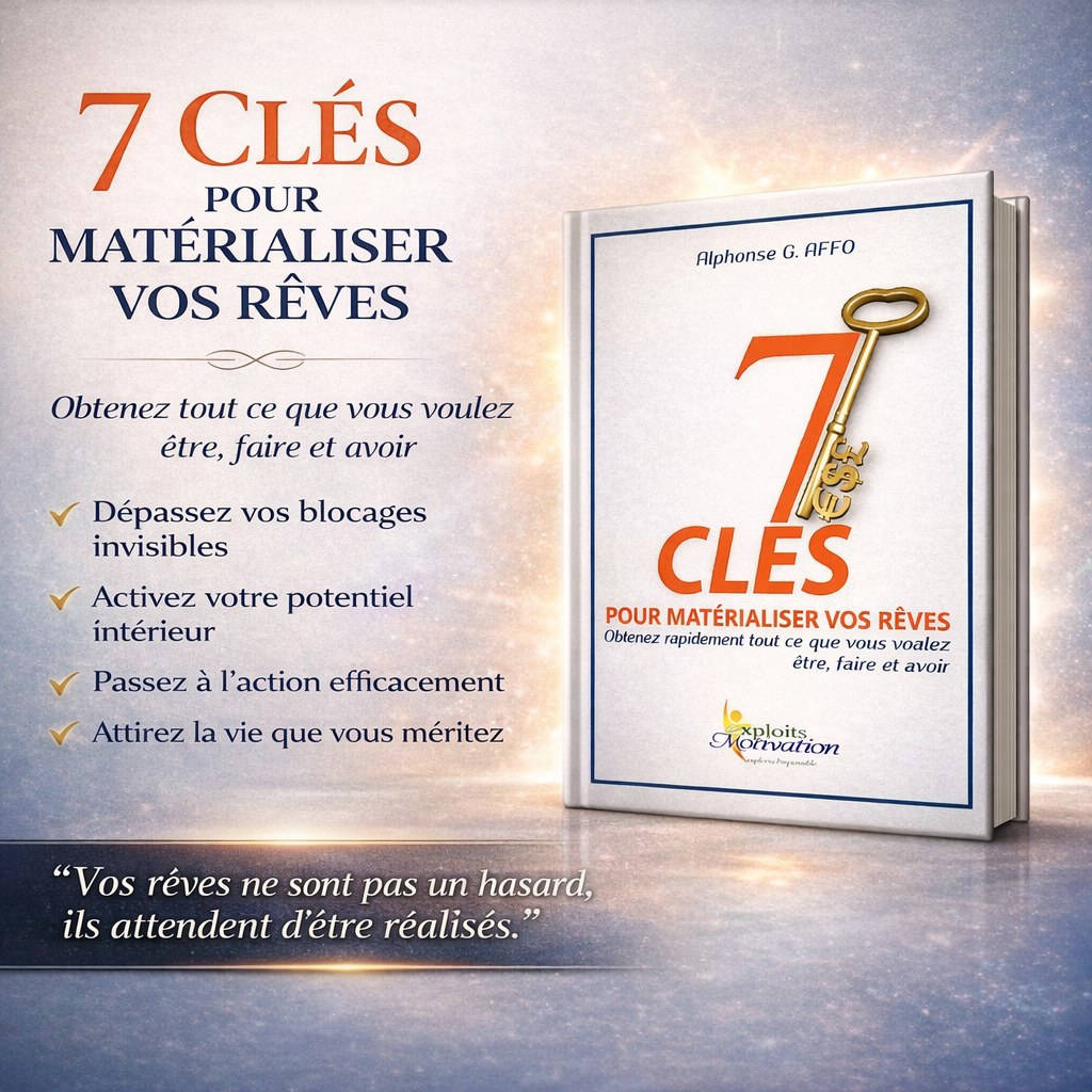 7 clés pour matérialiser vos rêves